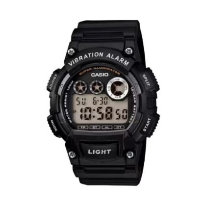 Casio General W-735H-1AV Black Resin Band Men Youth Watch